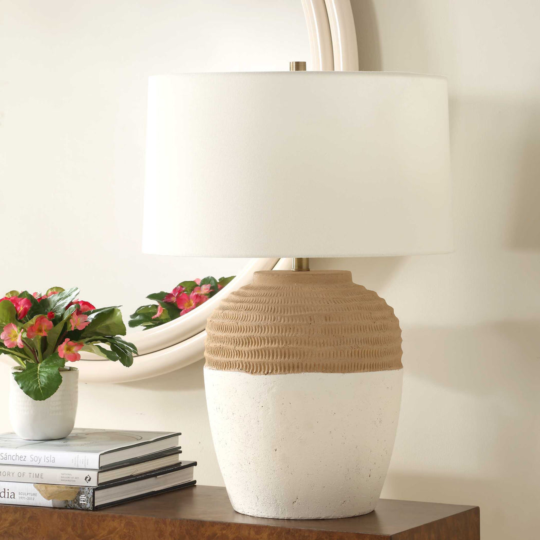 Uttermost Bellaby Terracotta Table Lamp