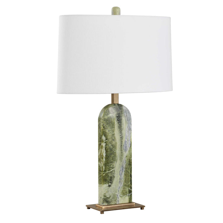 Uttermost Moorea Green Marble Table Lamp