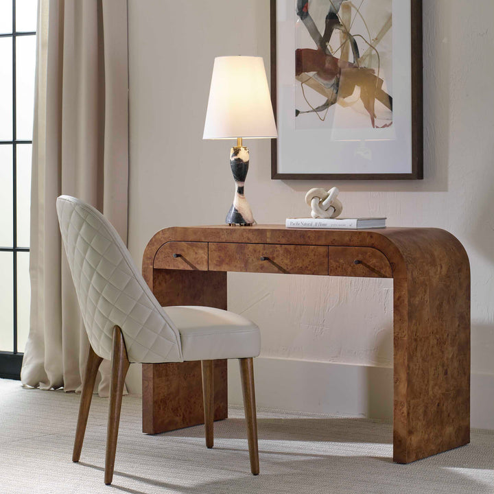 Uttermost Marcela Panda Marble Buffet Lamp