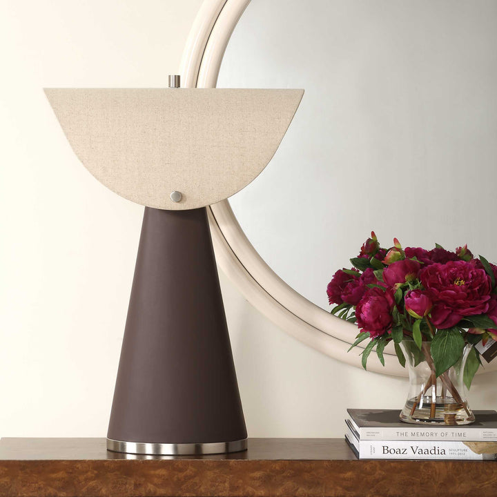Uttermost Conover Brown Modern Table Lamp