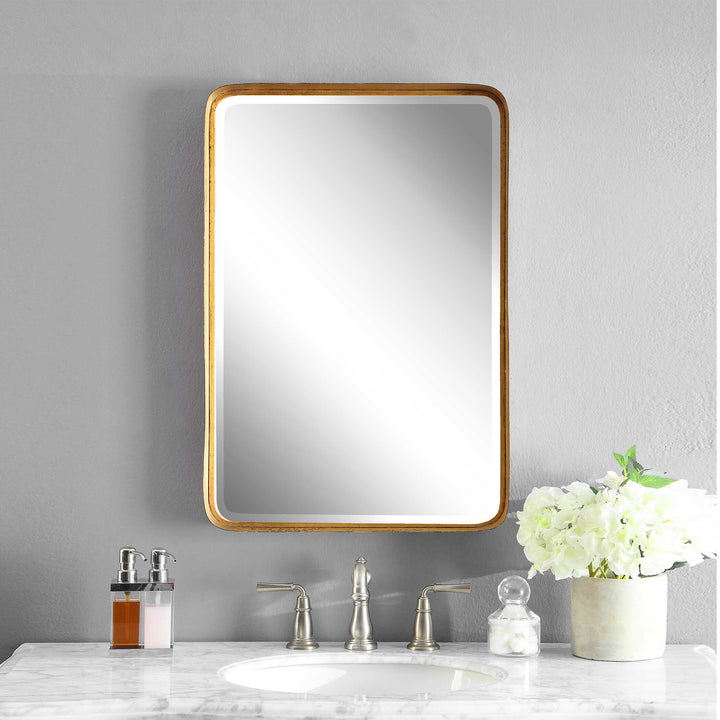 Uttermost Crofton Antique Gold Mirror