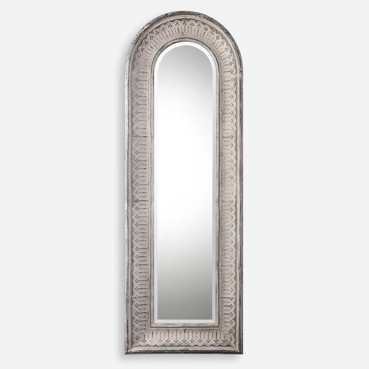 Uttermost Argenton Aged Gray Arch Mirror