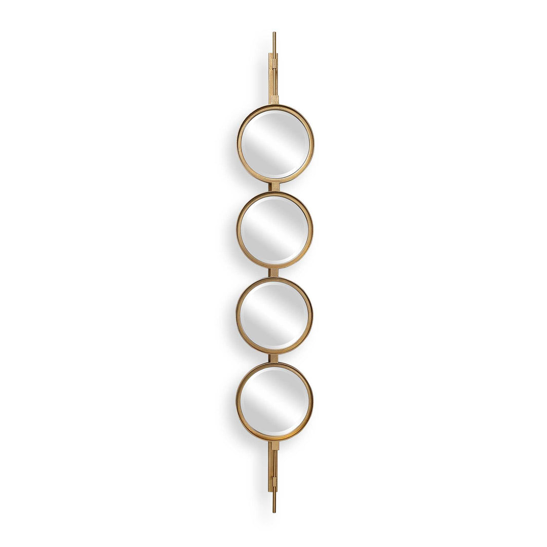 Uttermost Button Gold Mirror