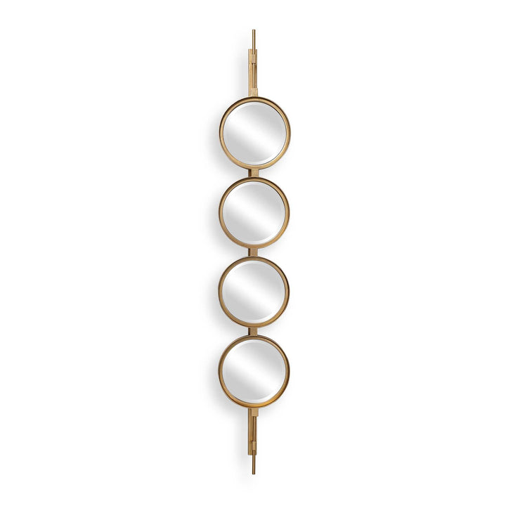 Uttermost Button Gold Mirror