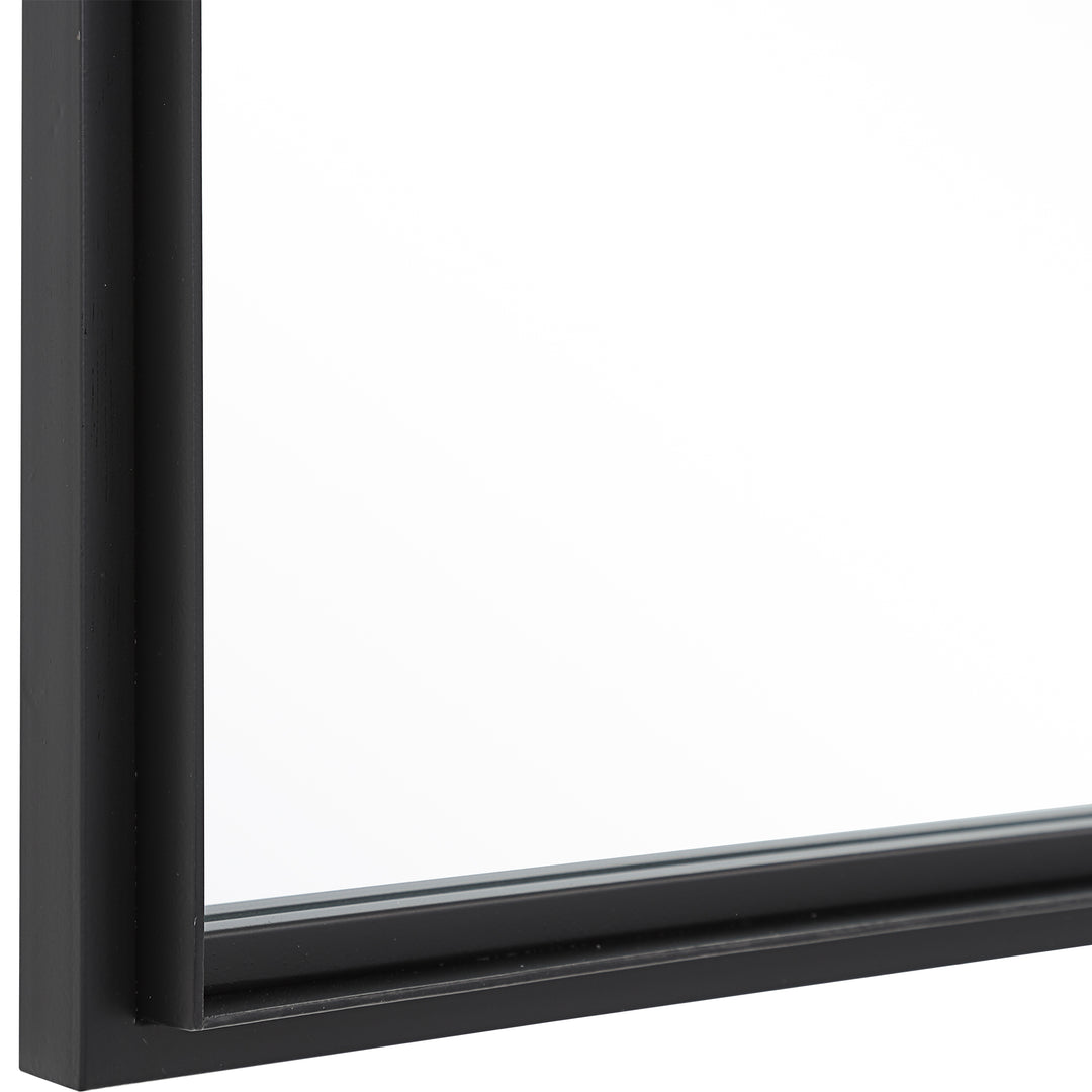 Uttermost Rousseau Iron Window Mirror