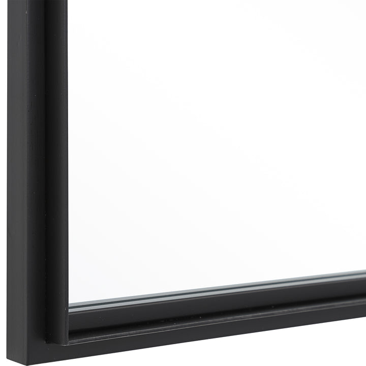 Uttermost Rousseau Iron Window Mirror