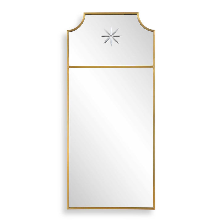 Uttermost Caddington Tall Brass Mirror