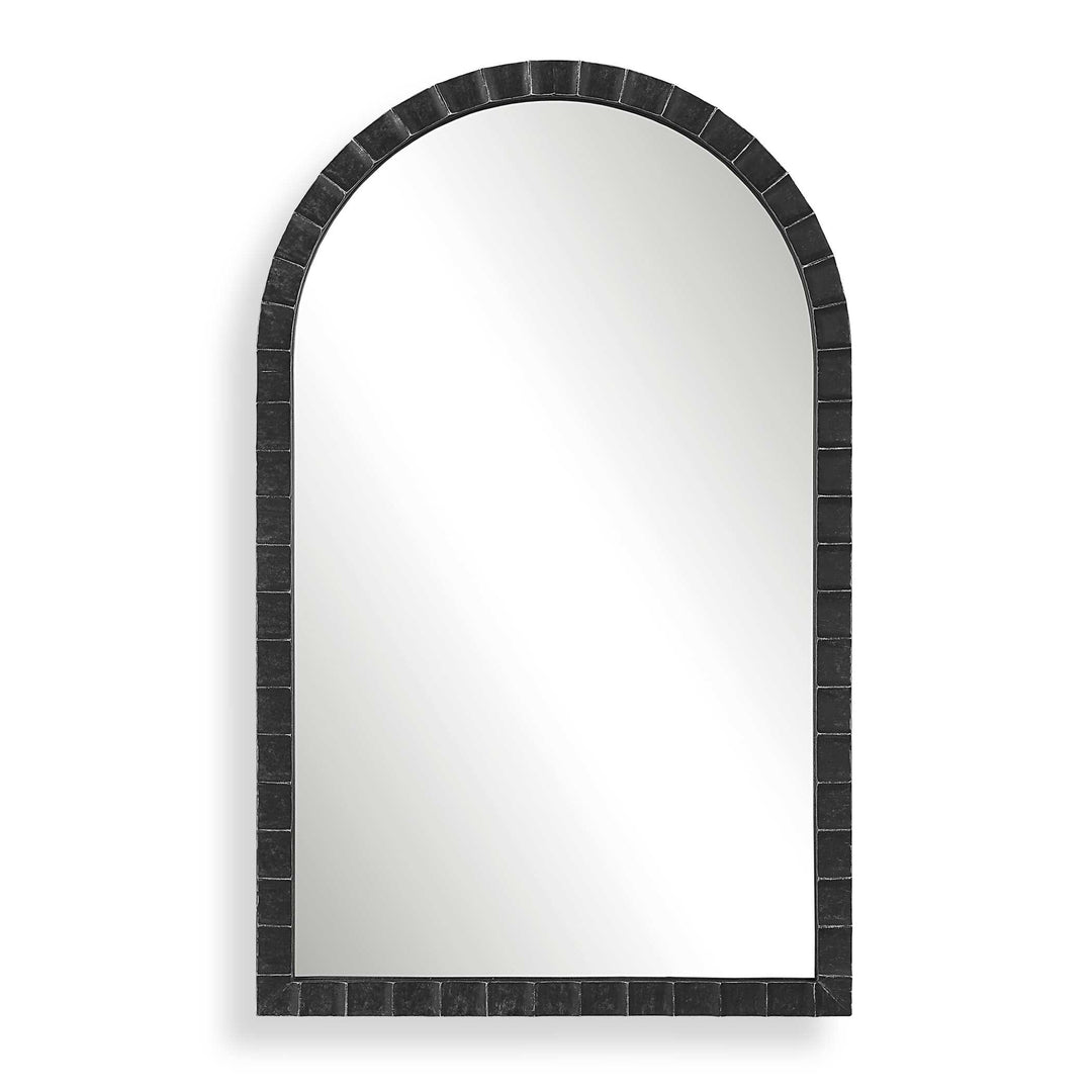Uttermost Dandridge Black Arch Mirror