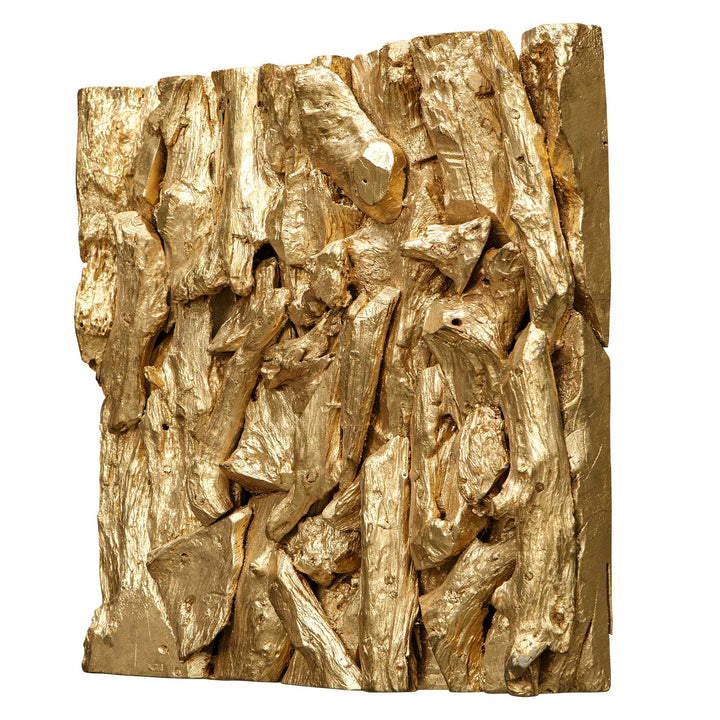 Uttermost Rio Gold Wood Wall Decor