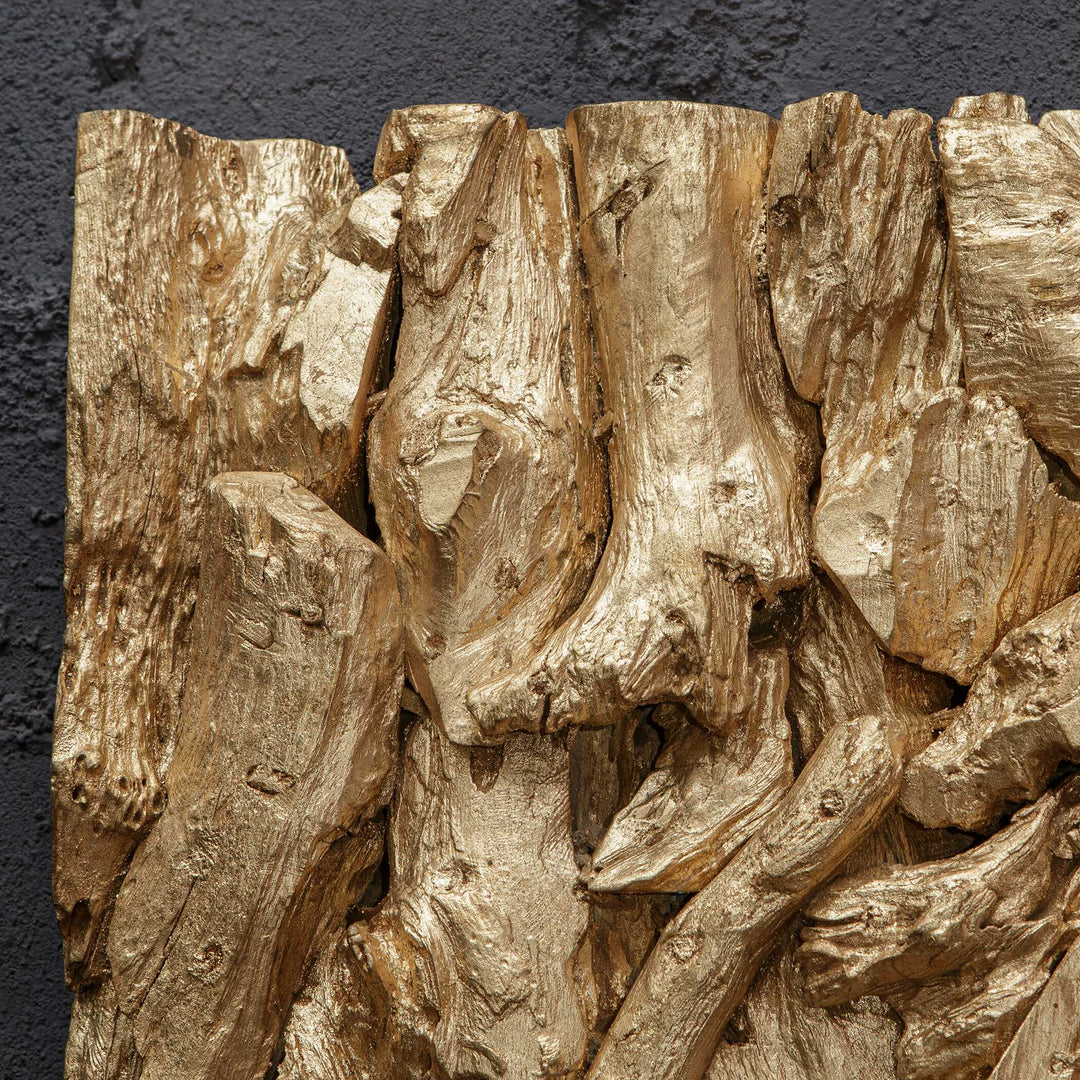 Uttermost Rio Gold Wood Wall Decor