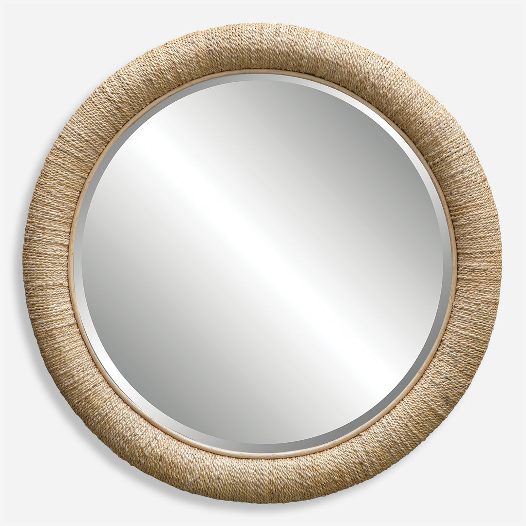 Uttermost Mariner Natural Round Mirror