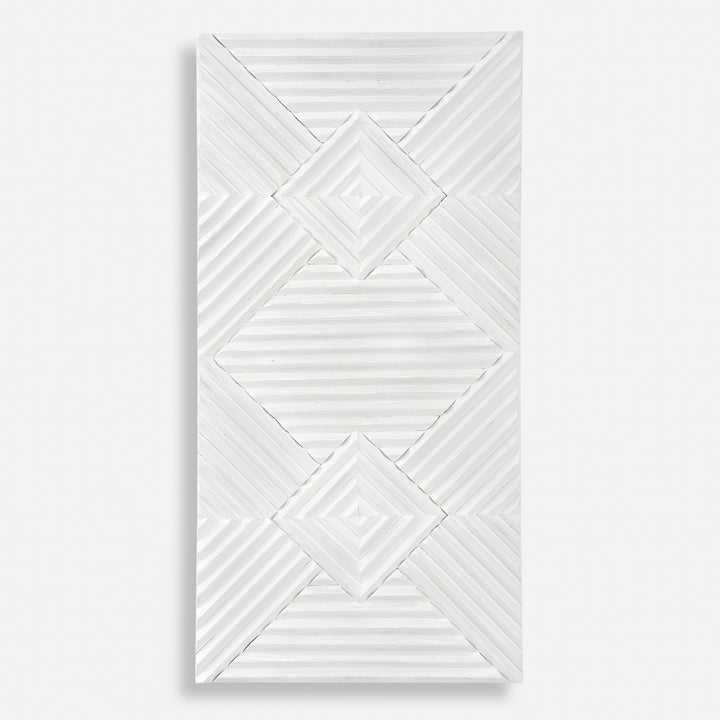 Uttermost Nexus Wood Geometric Wall Decor