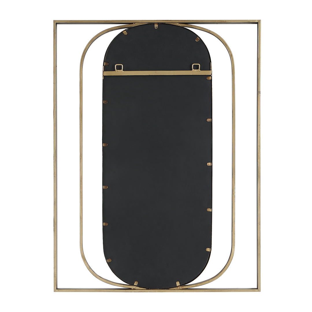 Uttermost Replicate Contemporary Oval Mirror