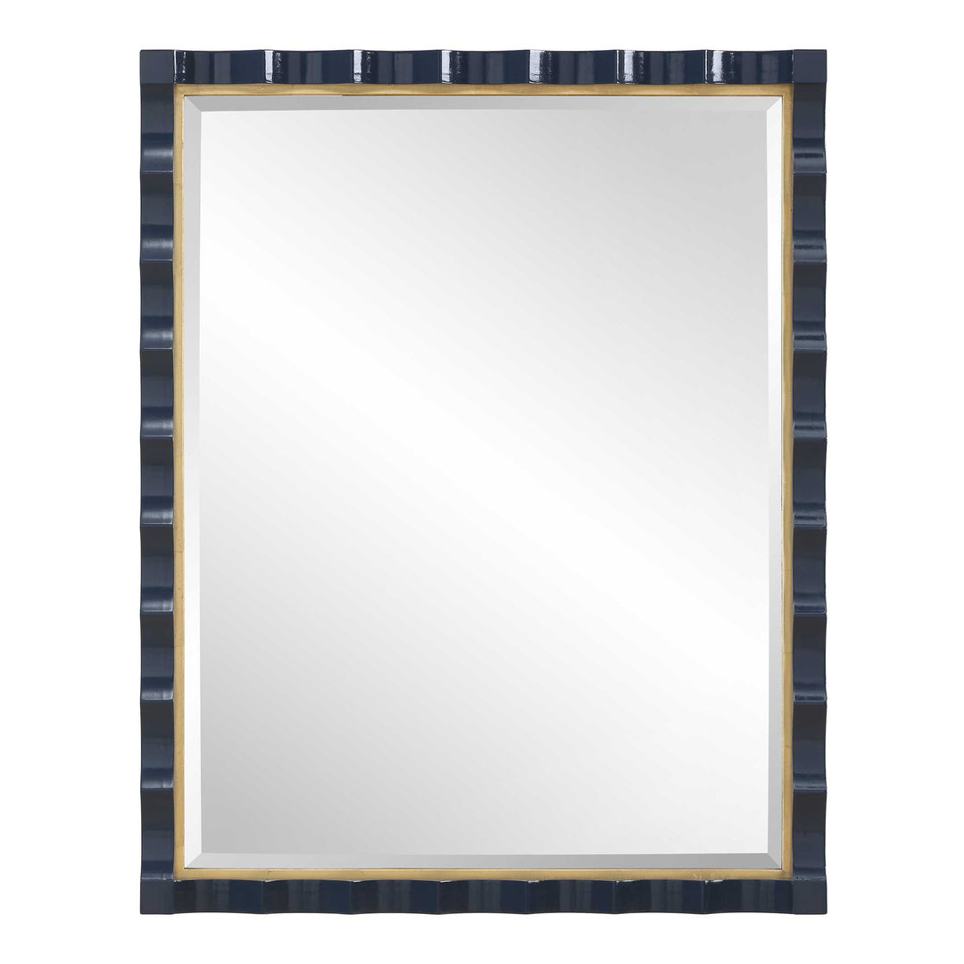 Uttermost Gulf Navy Blue Mirror