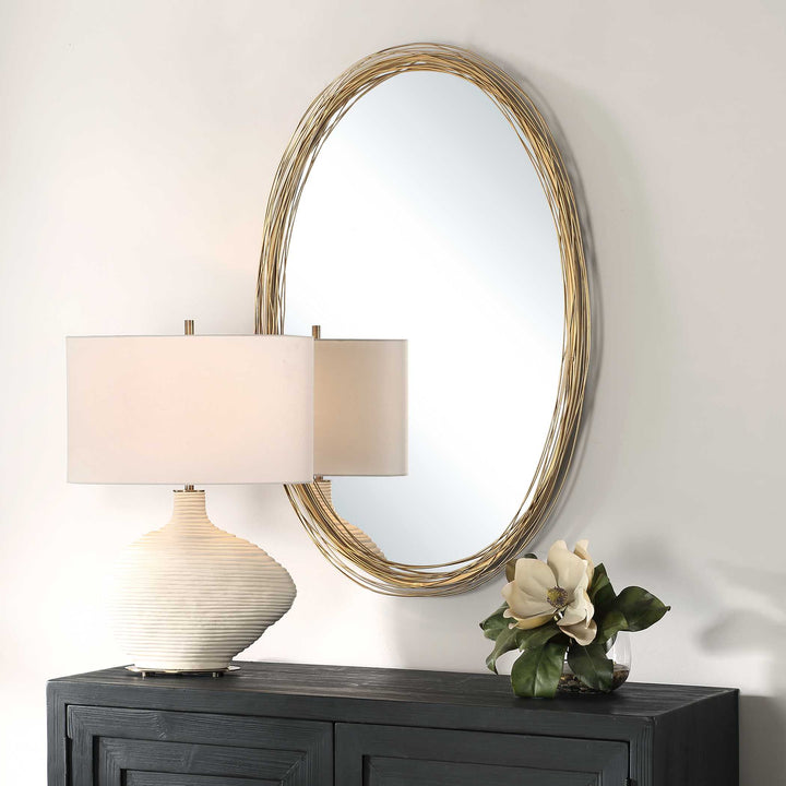 Uttermost Gillian Oval Mirror