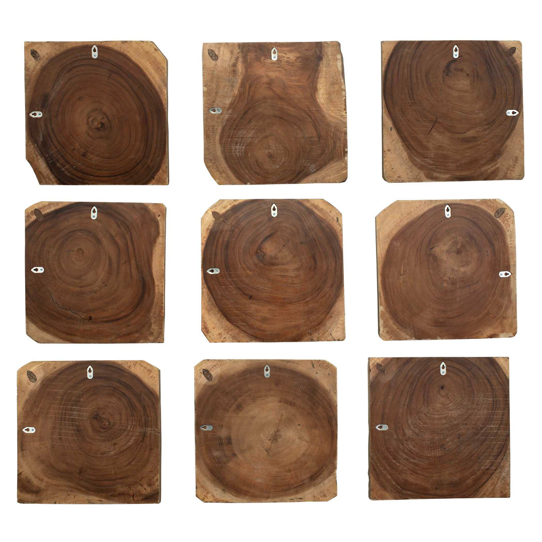 Uttermost Ignite Wood Wall Decor Set/9