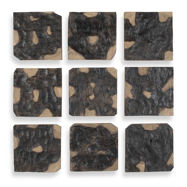 Uttermost Ignite Wood Wall Decor Set/9