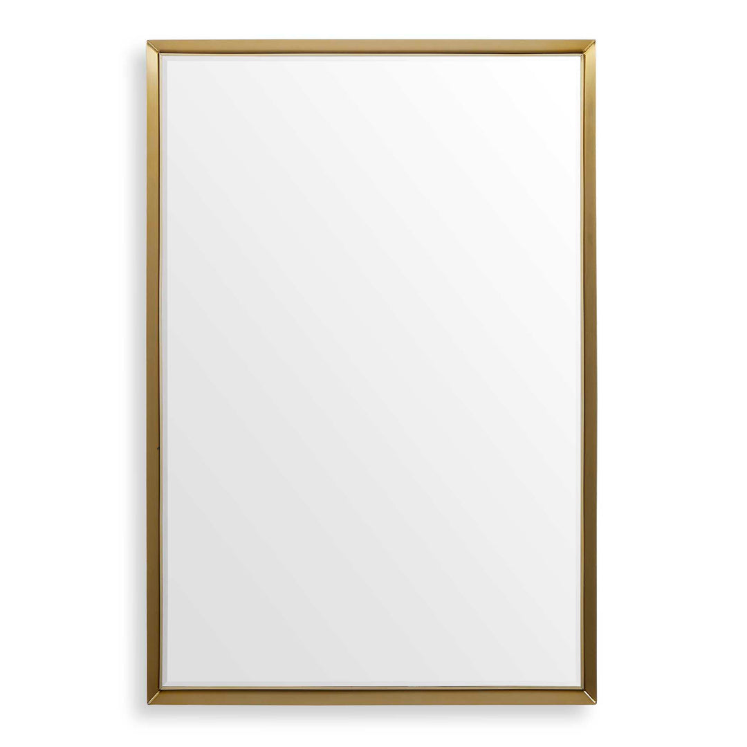Uttermost Heisler Brass Mirror