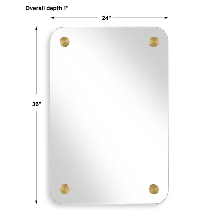 Uttermost Hamrick Frameless Mirror