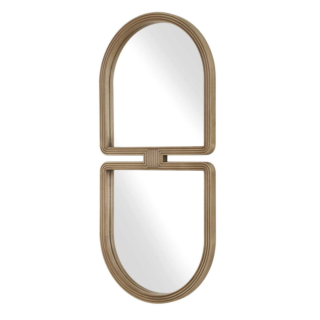 Uttermost Jacques Art Deco Gold Mirror