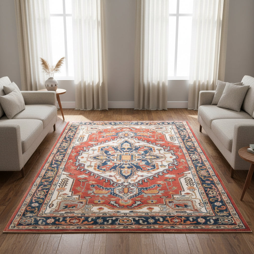 SAH449 Rizzy Home Sapphire