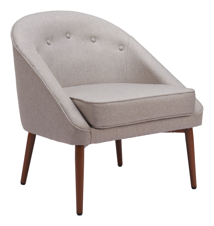Zuo Carter Accent Chair Gray