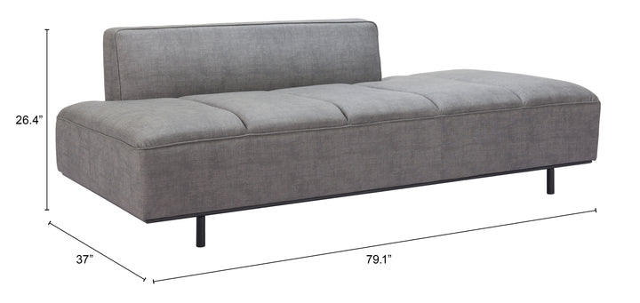 Zuo Confection Sofa Gray