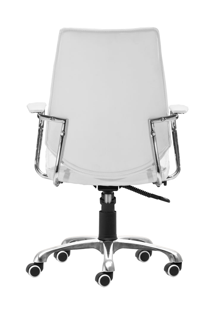 Zuo Enterprise Low Back Office Chair White