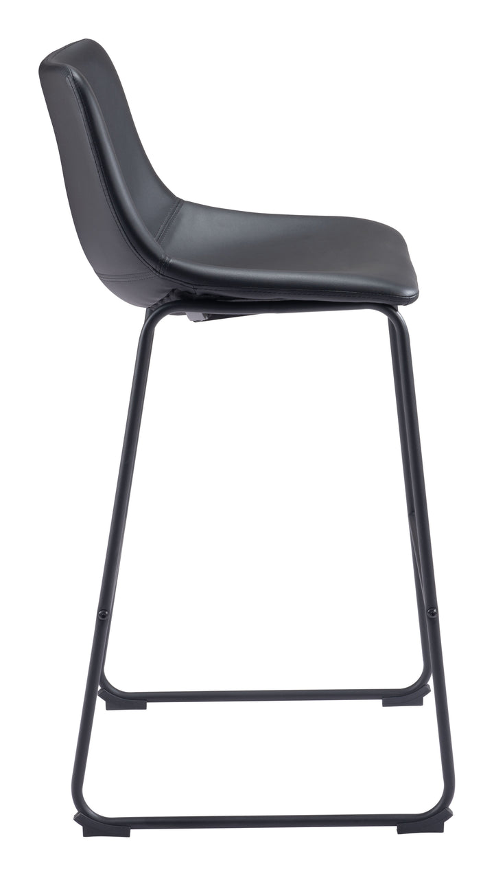 Zuo Smart Barstool (Set of 2) Black