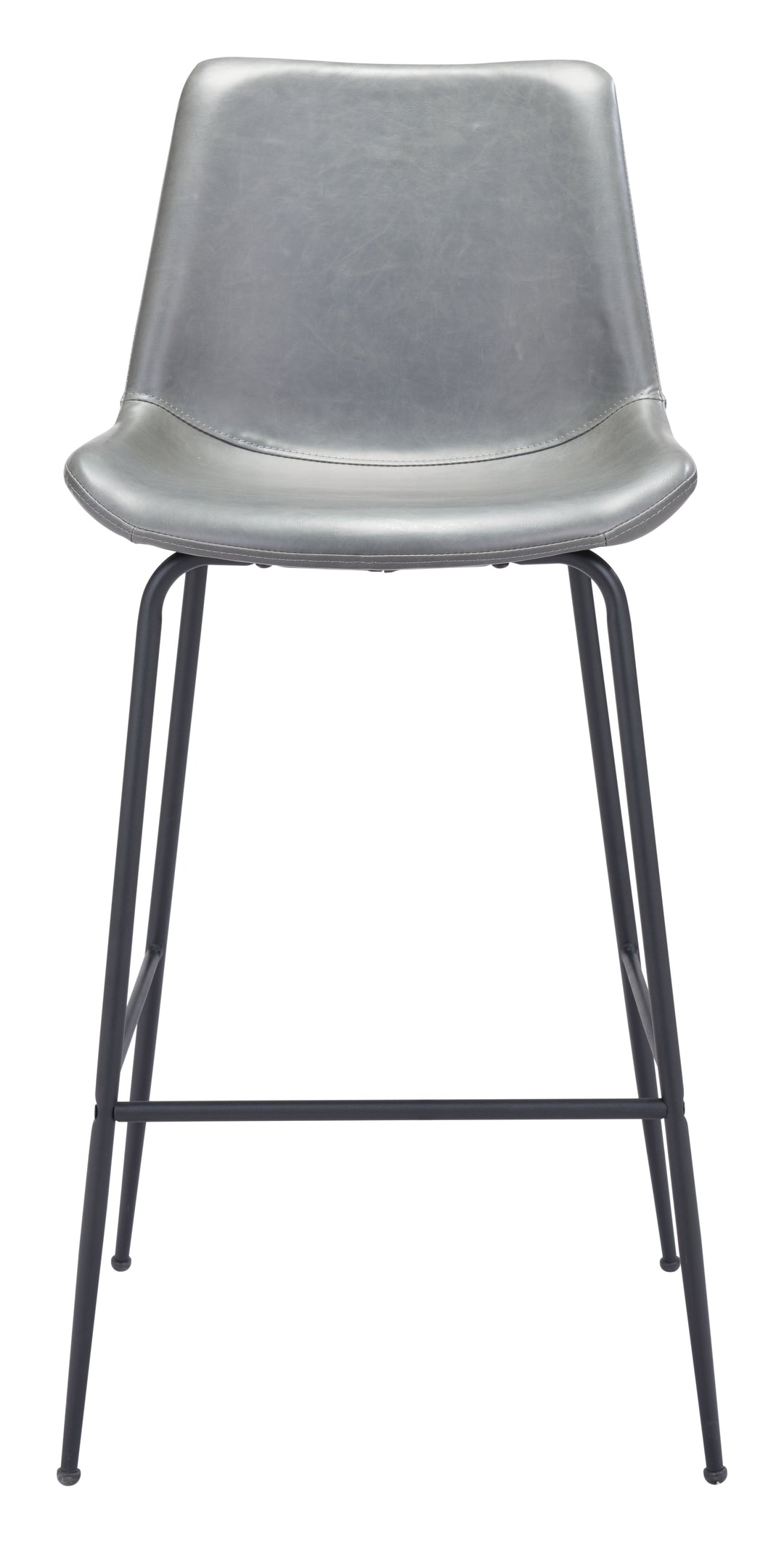 Zuo Byron Barstool Gray