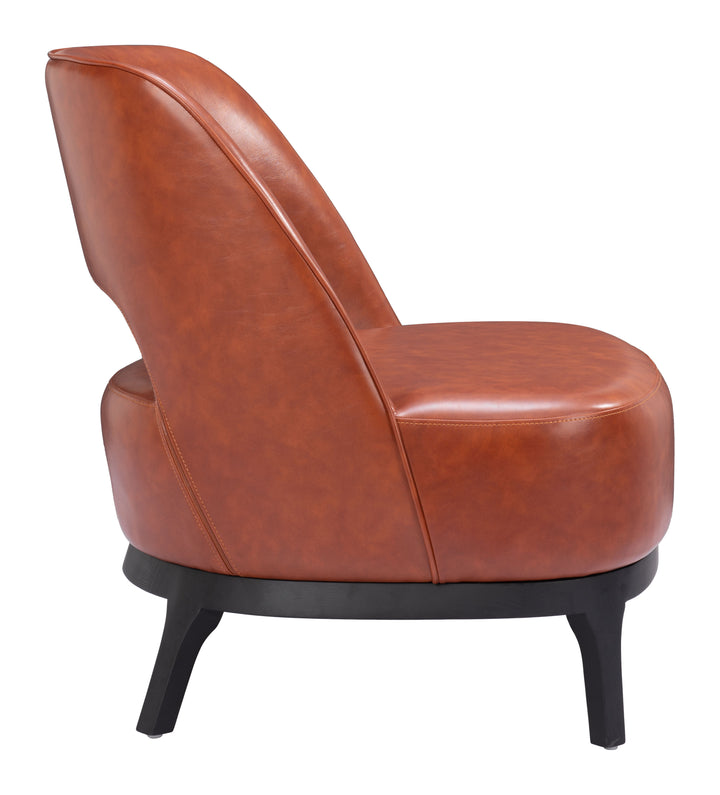 Zuo Mistley Accent Chair Brown