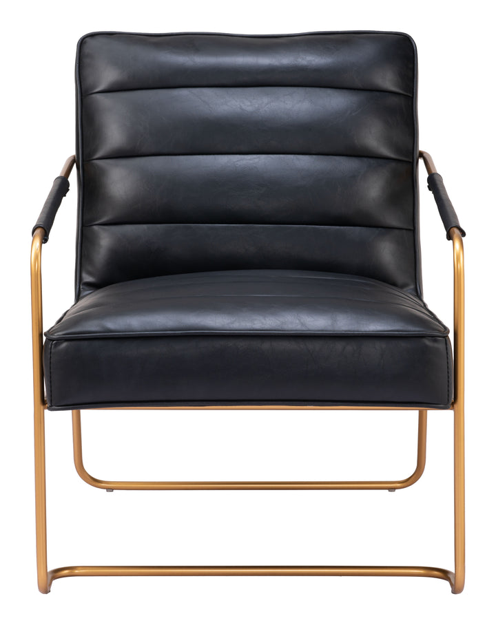 Zuo Dallas Accent Chair Vintage Black