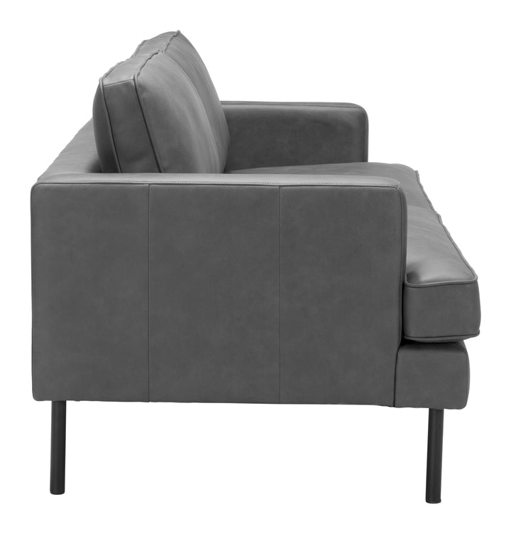 Zuo Decade Sofa Vintage Gray
