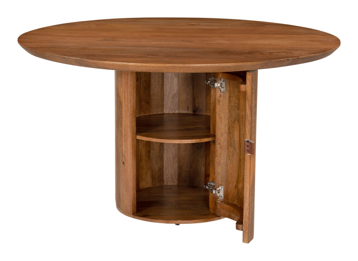 Zuo Izola Dining Table Brown