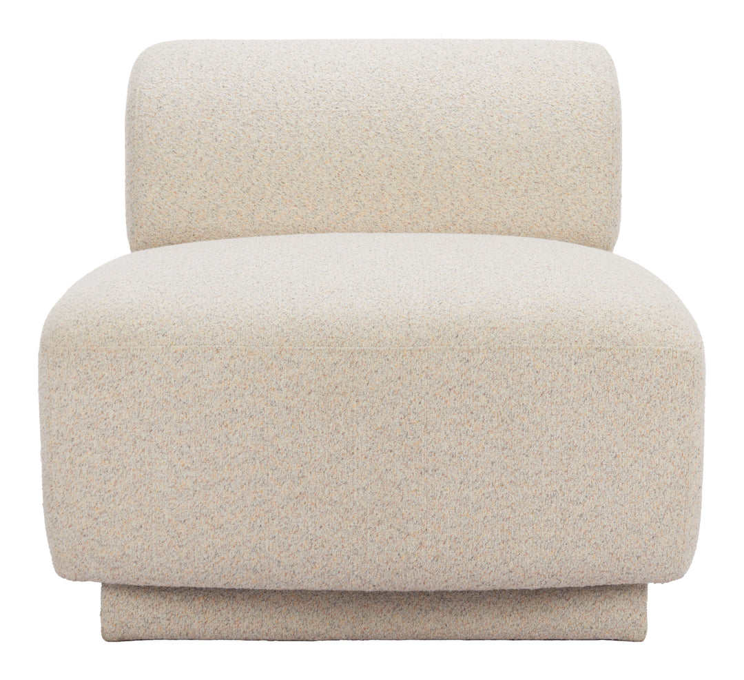 Zuo Anese Accent Chair Multigrain Beige