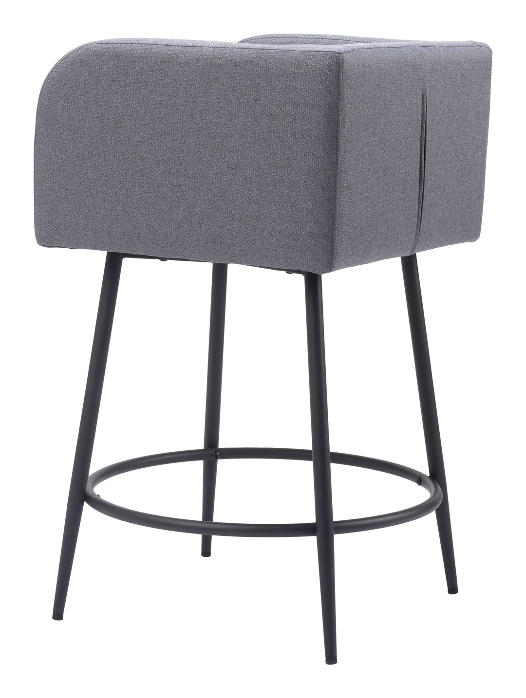Zuo Horbat Counter Stool (Set of 2) Gray
