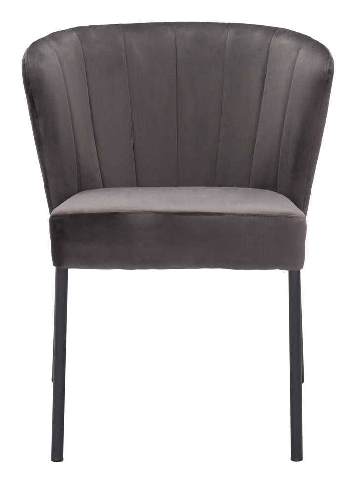 Zuo Aimee Dining Chair (Set of 2) Gray