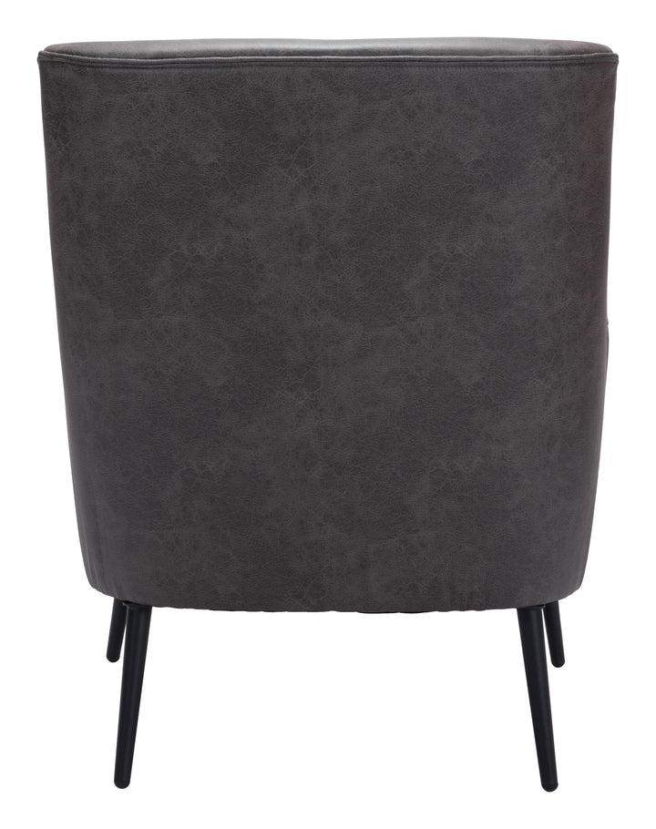 Zuo Ontario Accent Chair Vintage Black