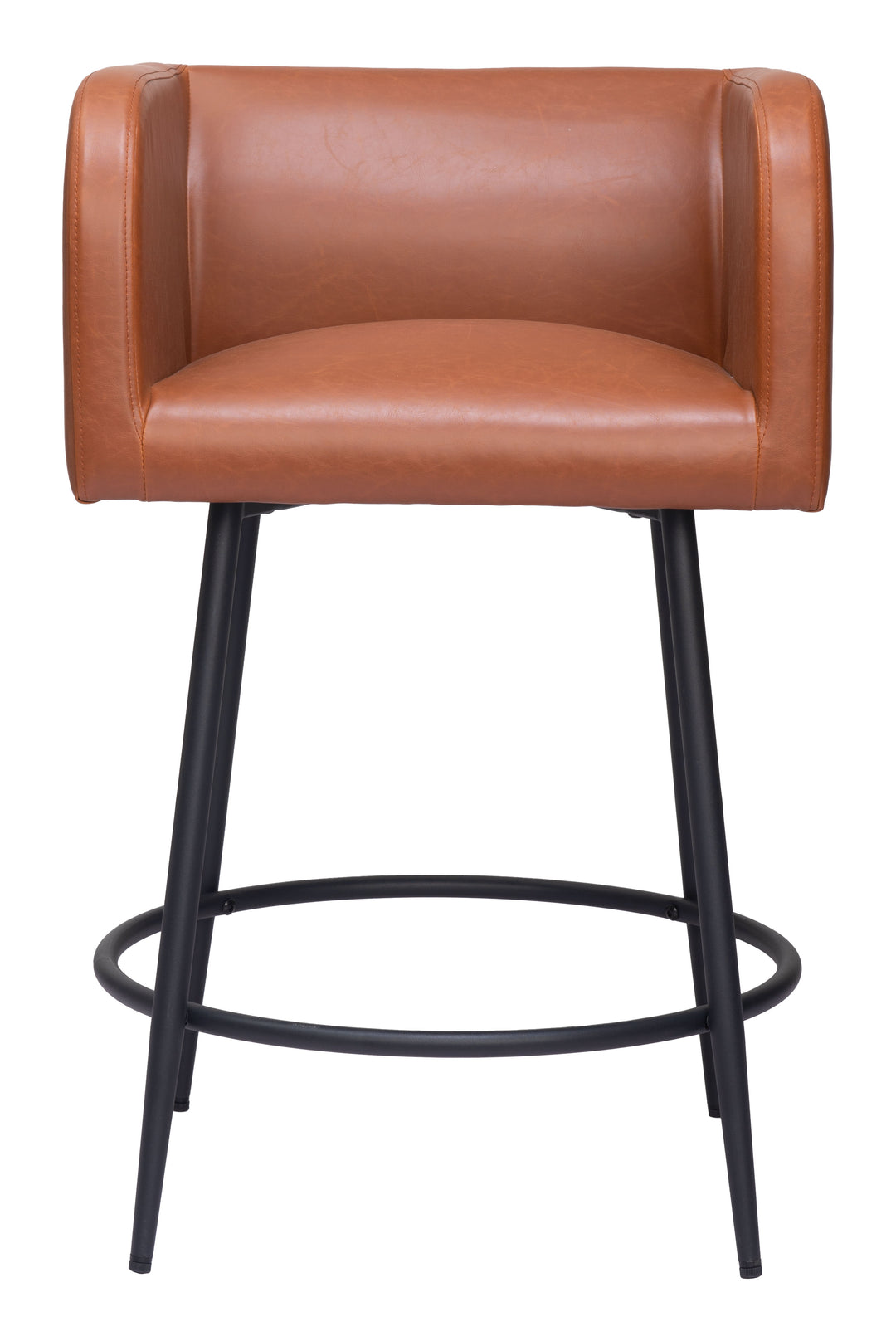 Zuo Horbat Counter Stool (Set of 2) Brown