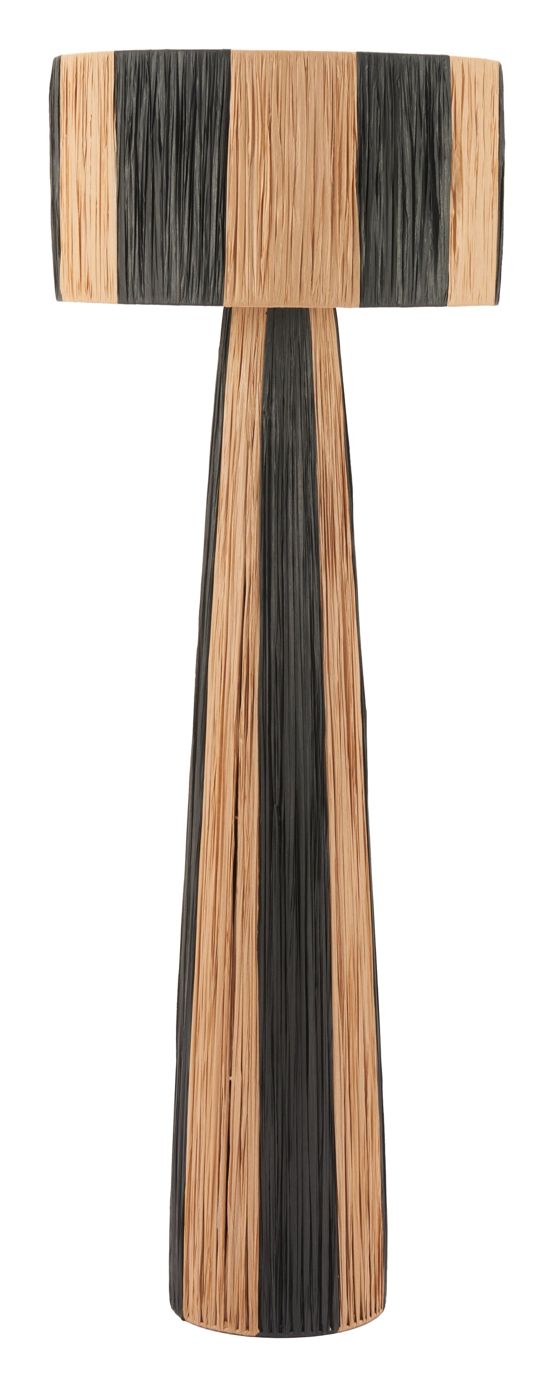 Zuo Gala Floor Lamp Black & Natural