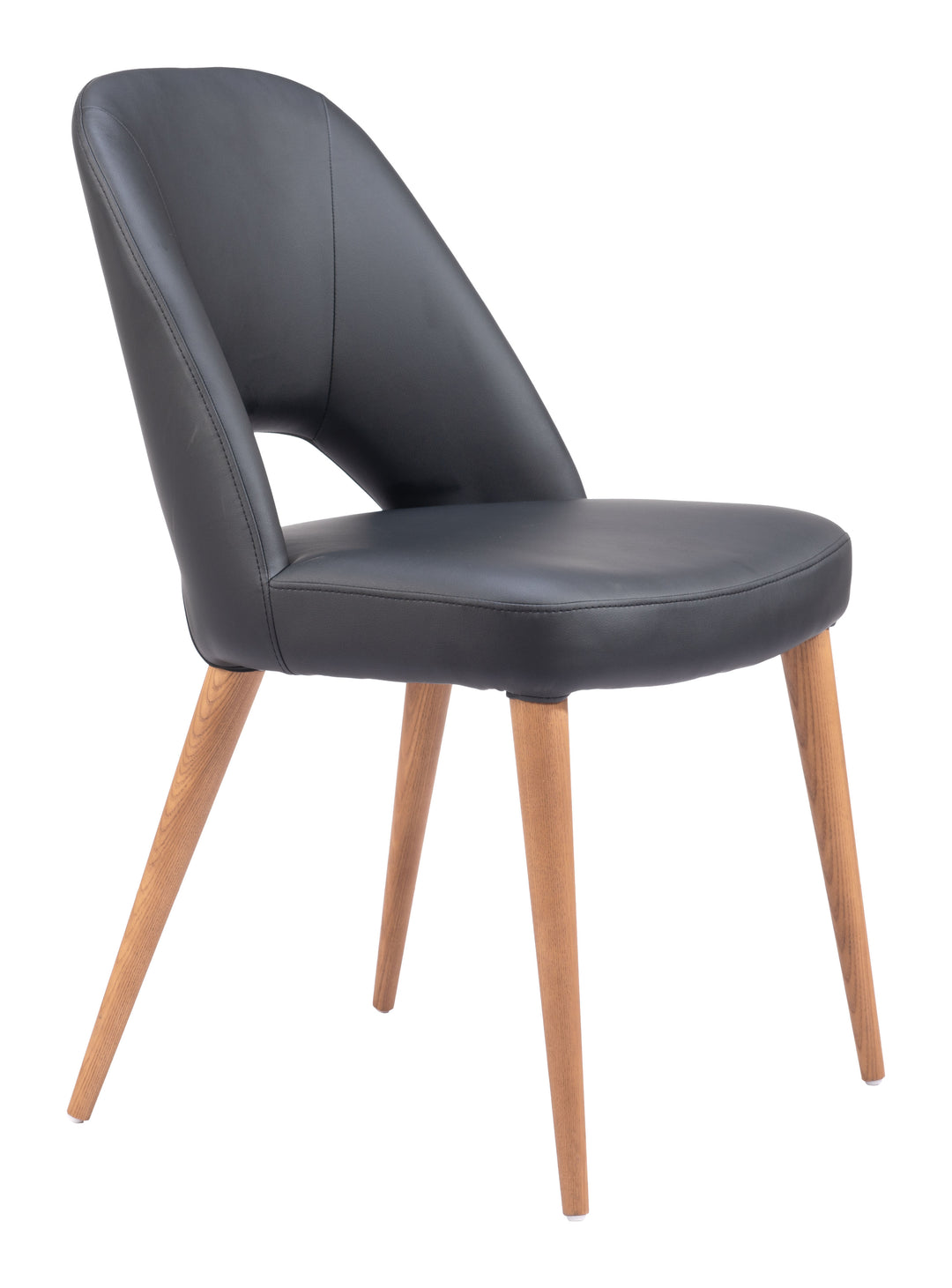 Zuo Leith Dining Chair (Set of 2) Black