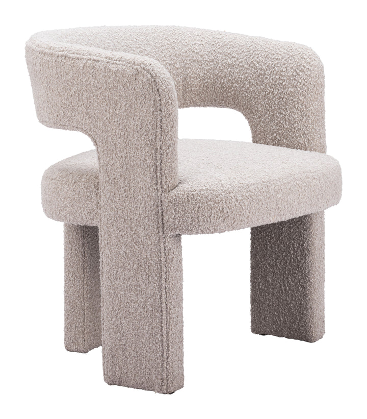 Zuo Java Accent Chair Sandy Beige