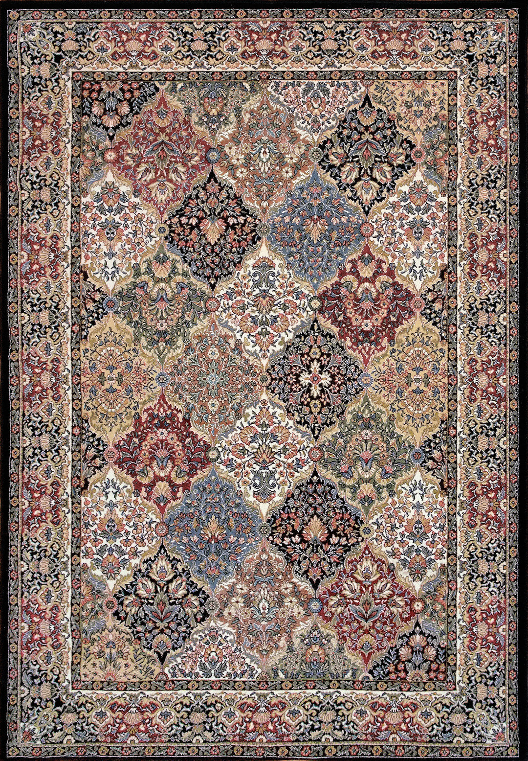 57008-3233 Dynamic Rugs Ancient Garden