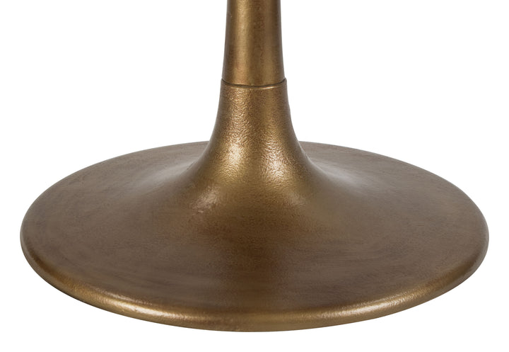 Zuo Fullerton Dining Table White & Gold