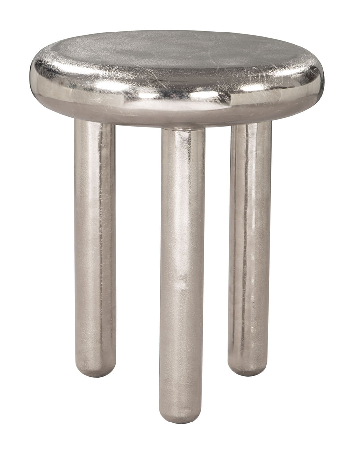 Zuo Arian Side Table Silver