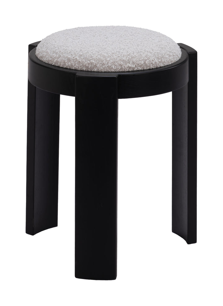 Zuo Banjul Ottoman Misty Gray