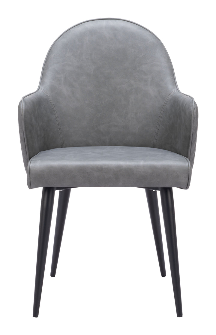 Zuo Silloth Dining Chair Gray