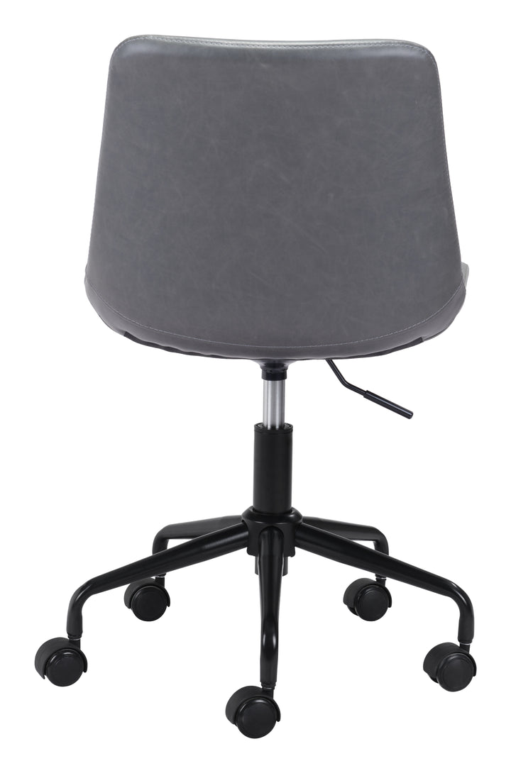 Zuo Byron Office Chair Gray