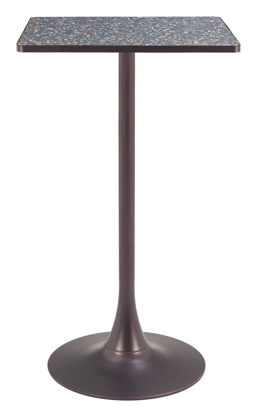 Zuo Spot Bar Table Black & Bronze