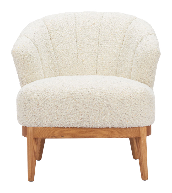 Zuo Leque Accent Chair Tawny Beige